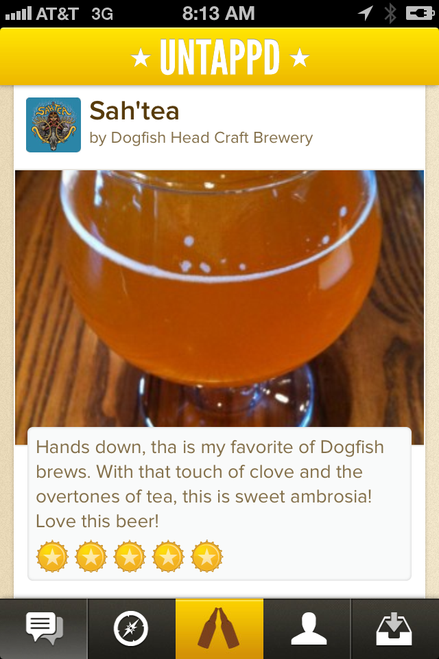 Untappd: A Social Network for Beer Snobs