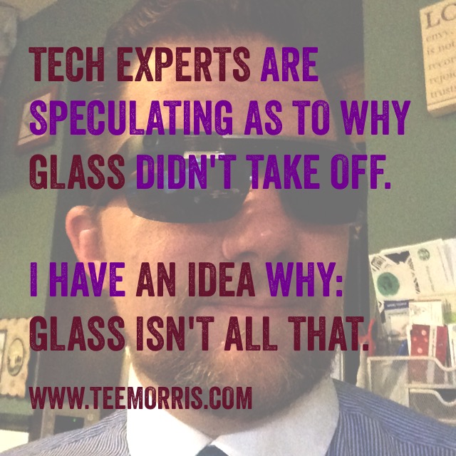 Google Glass: Not Quite Ready for Prime Time